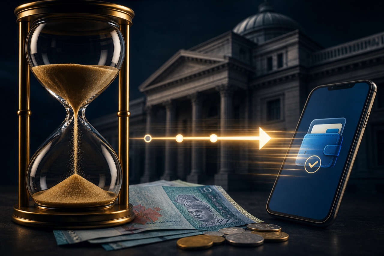 Casino Withdrawal Time Malaysia: How Long Cash-Out Really Takes 2026 — Casino withdrawal time Malaysia — hourglass and MYR payout timeline