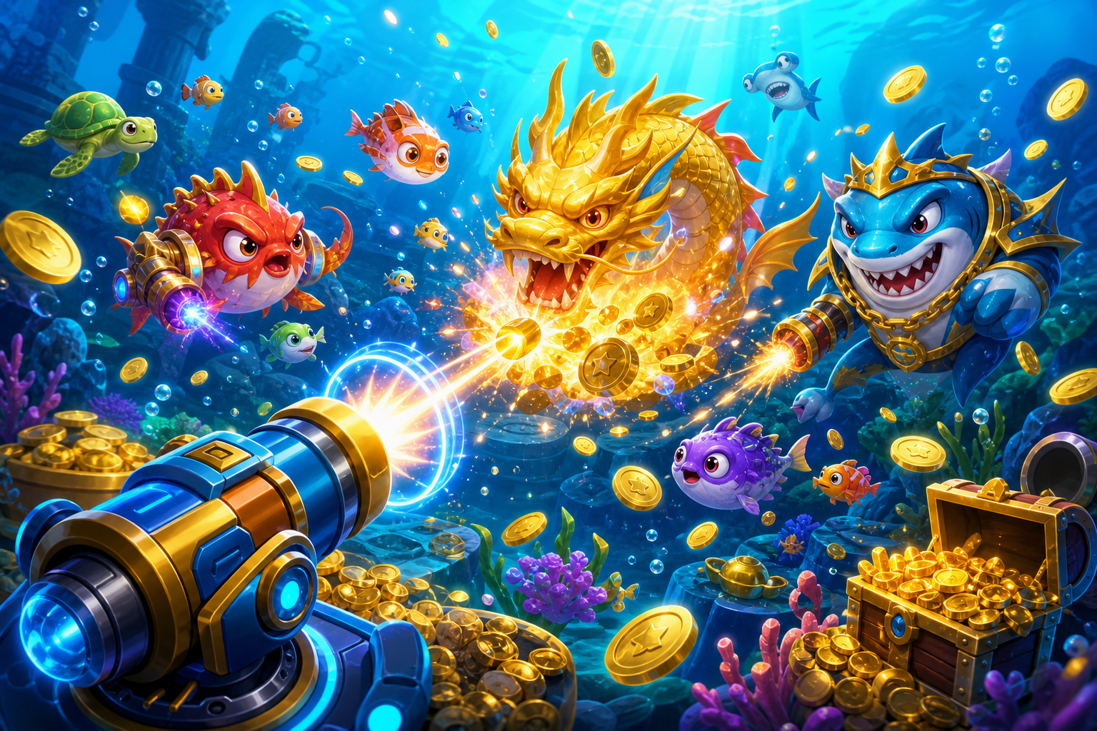 Fishing Games Malaysia Beginner Guide: Hero Fishing & Arcade Tips — Fishing arcade games — cannon, boss fish and coin bursts