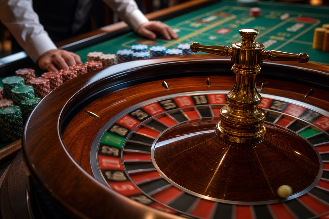 Live Roulette Malaysia: European vs Auto Tables & Limits 2026 — Live roulette Malaysia — European wheel, dealer hands and chips