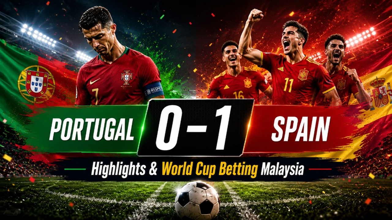 Portugal 0–1 Spain: Highlights & World Cup Betting Malaysia — Portugal 0–1 Spain World Cup 2026 — highlights and betting Malaysia