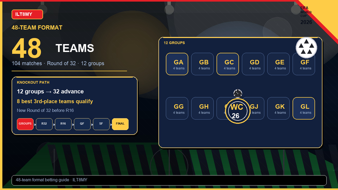 48-Team World Cup 2026 Format: Round of 32 & Betting Impact — 48-team World Cup 2026 format — Round of 32