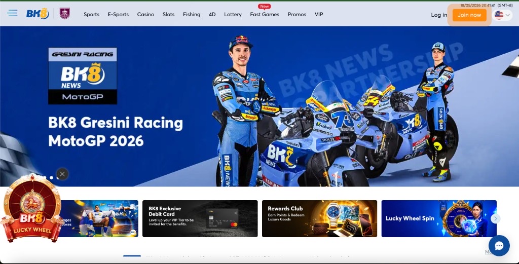 Online Casino Malaysia | BK8 Review 2026: Sports, Casino & Player Talk — Online casino Malaysia BK8 review — sportsbook homepage