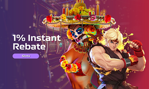 0.9% Instant Rebate on ILT8MY live casino — dealer with cards and chips